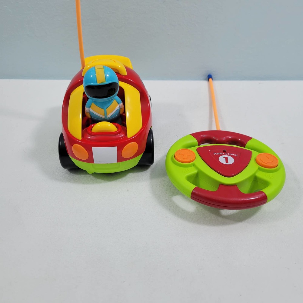 Remote Control 4" Toddler Car With Music & Lights Works Great 113022-3clo1 - Picture 5 of 5